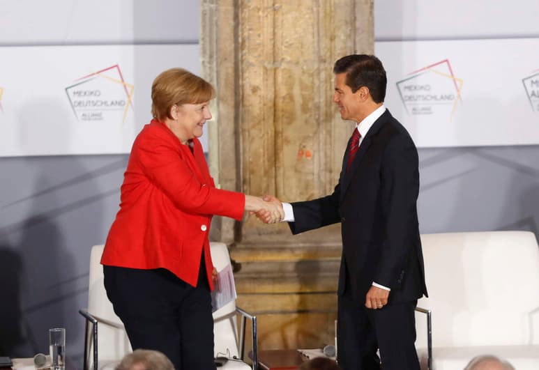 Los gobiernos de México y Alemania firmaron la mañana de ayer cuatro convenios de colaboración en materia económica y digitalización.