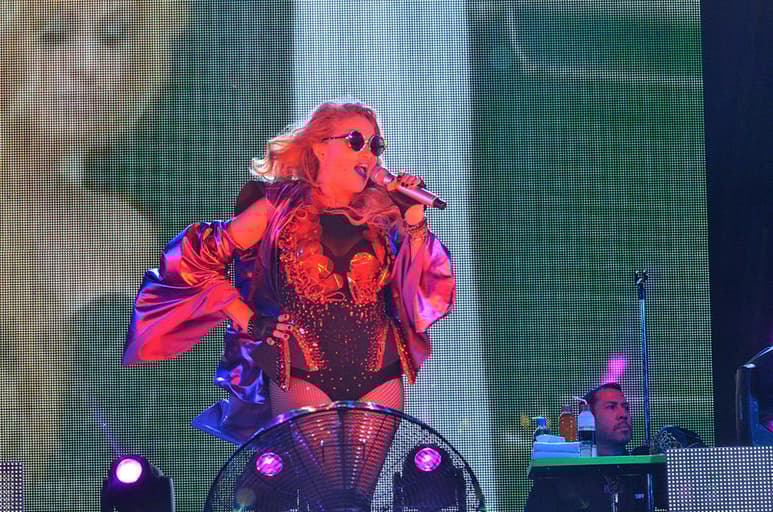 La cantante mexicana Paulina Rubio, reconocida por interpretar éxitos como Y yo sigo aquí, Causa y efecto y Ni una sola palabra, llega a sus 46 años de edad. (ARCHIVO)