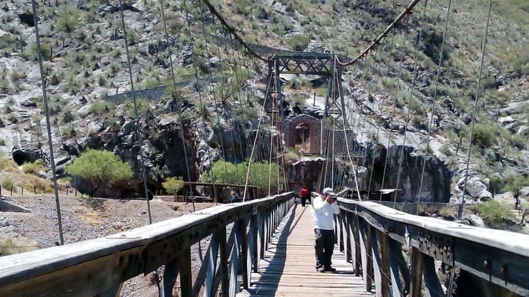 Destaca. El Puente de Ojuela es una de las atracciones turísticas más importantes de Mapimí.