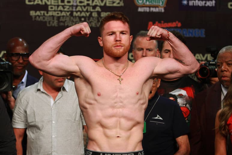 Saúl 'Canelo' Álvarez se prepara para disputar su pelea del 16 de septiembre ante Gennady Golovkin. (Archivo)