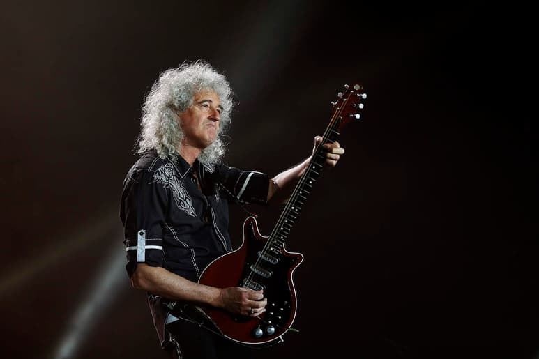 El músico y astrofísico británico Brian May, miembro fundador de la banda Queen, y quien es considerado uno de los guitarristas más grandes y originales de la historia, festeja su cumpleaños número 70. (ARCHIVO)