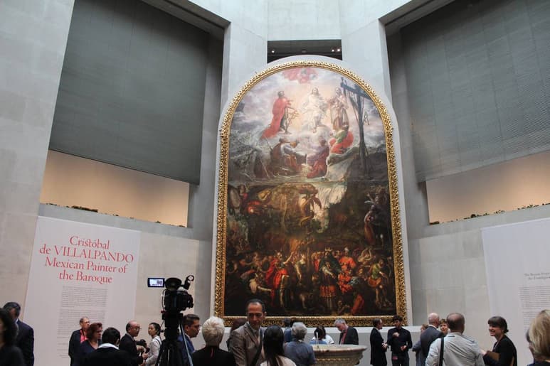 Éxito. Inauguran en el MET de Nueva York la exposición sobre Villalpando.