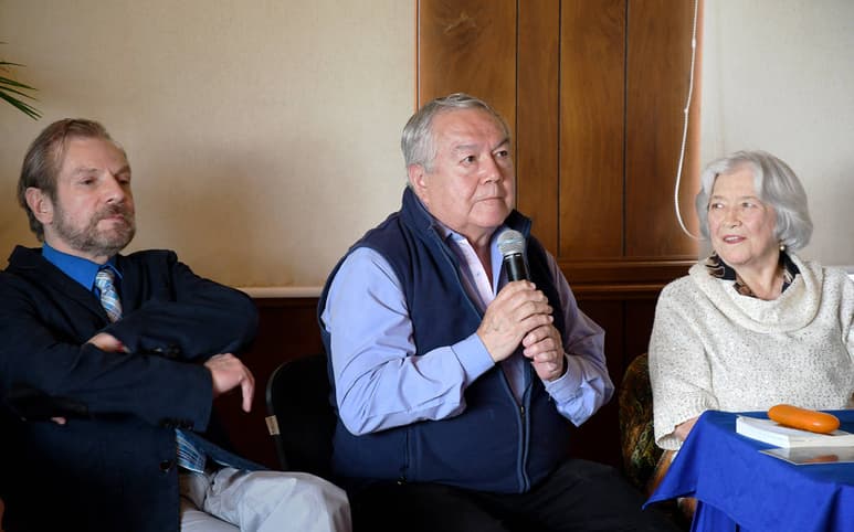 Triple. El premio fue para Marcela del Río, Willebaldo López y Jorge Esma. (CORTESÍA)