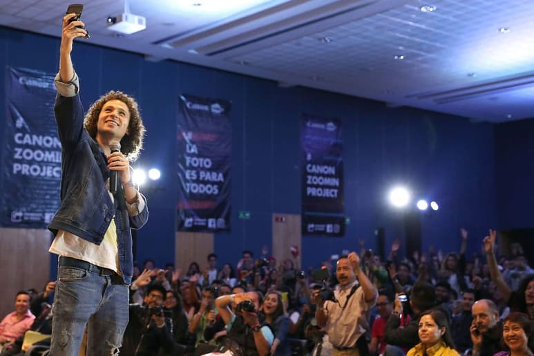 Luisito Comunica fue parte de la tercera edición de Zoom iN Project 2017. (EL UNIVERSAL)