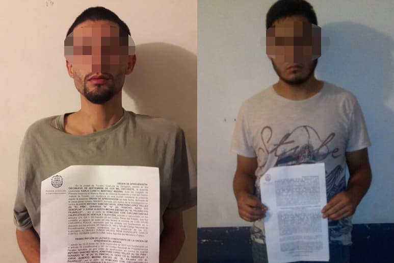 Caso. Dos sujetos fueron detenidos por el homicidio de un joven de 19 años ocurrido el pasado 7 de septiembre en Torreón.