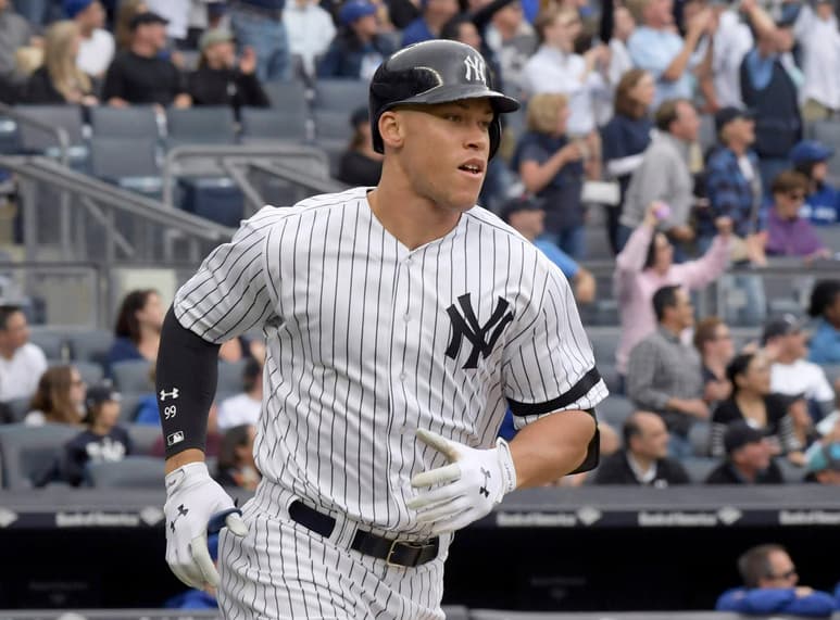 Aaron Judge llegó a 52 goles en la temporada. (AP)