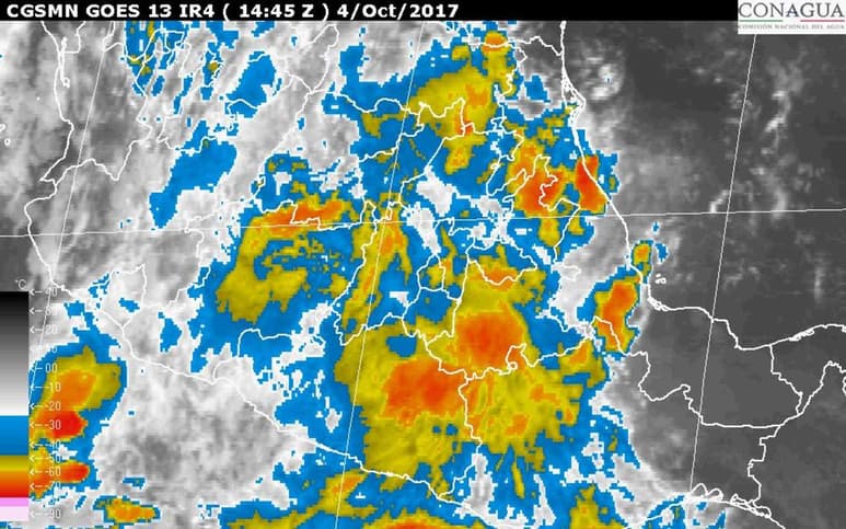 La Secretaría de Protección Civil Guerrero vigila el comportamiento y evolución de dicho sistema meteorológico, a fin de emitir los avisos y alertas oportunas a la población. (TWITTER)