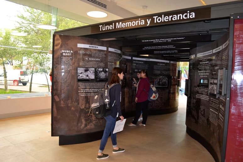 Muestra. La Universidad La Salle Laguna abre al público en general, el Túnel del Museo de Memoria y Tolerancia. (EL SIGLO DE TORREÓN)