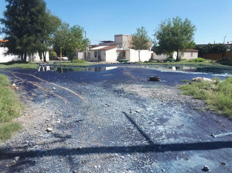 Esta situación ya se ha reportado al Sideapa y a Medio Ambiente del municipio. (EL SIGLO DE TORREÓN) 