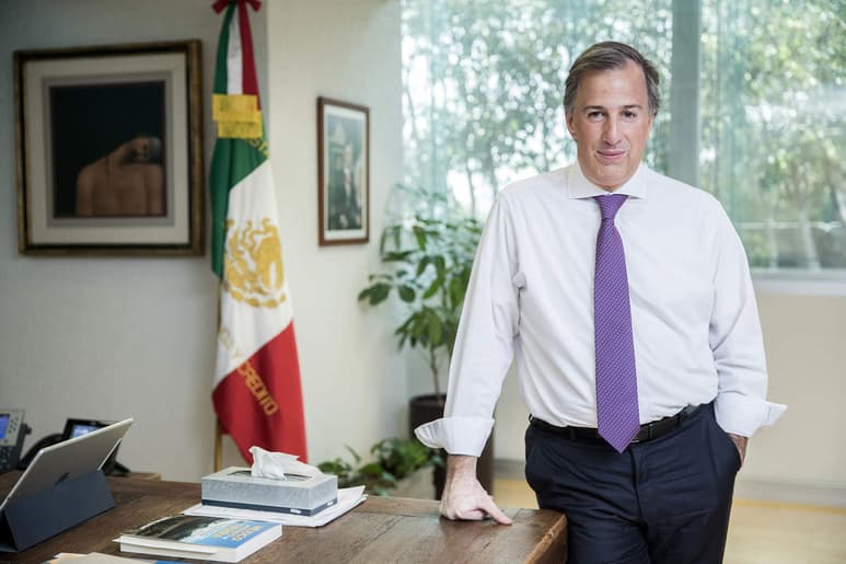 Además, de septiembre de 2011 a noviembre de 2012, en el gobierno del presidente Felipe Calderón, fue secretario de Hacienda y Crédito Público. (ARCHIVO)