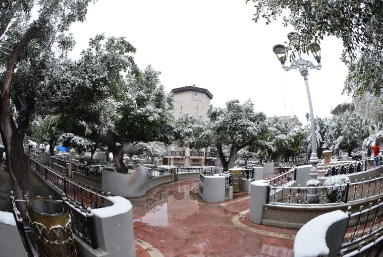 En redes sociales circuló el rumor de una nueva nevada. (ARCHIVO)