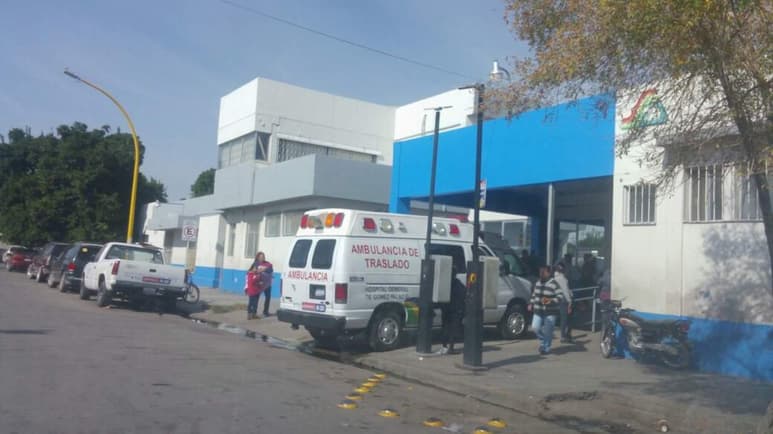 Los seis familiares se encuentran en el Hospital General de Gómez Palacio. (EL SIGLO DE TORREÓN)