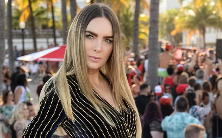 Feliz. La intérprete de Dopamina celebró el 'Día Mundial de Belinda' con sus seguidores de la red.