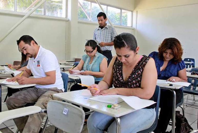 Se logró un 96.2 por ciento de asistencia a las pruebas de evaluación de desempeño. (ARCHIVO)