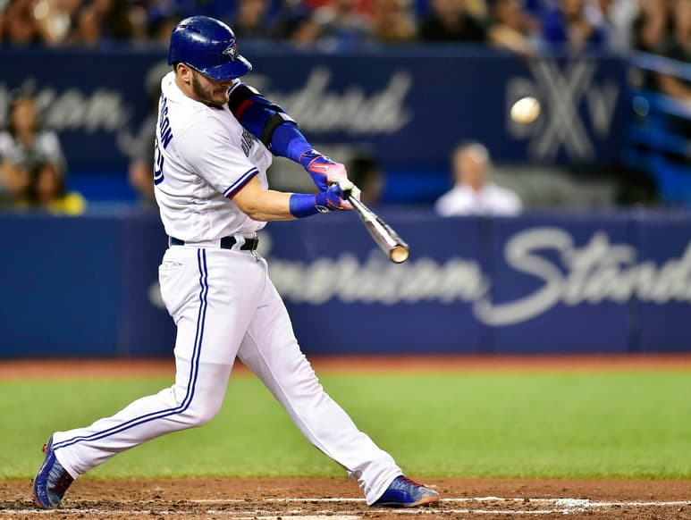 Josh Donaldson bateó para .270 con 33 jonrones y 78 remolcadas en la temporada pasada. (Archivo)
