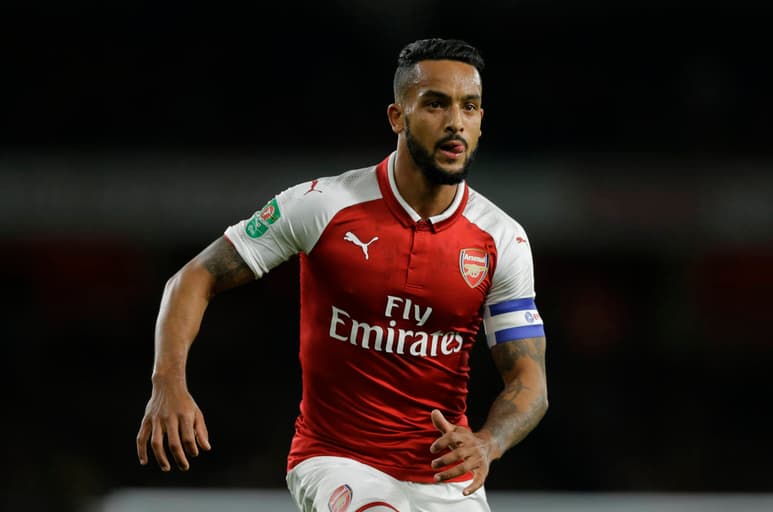Theo Walcott jugará las próximas tres temporadas y media con el Everton, su costo fue de más de 20 millones de libras. (Archivo)