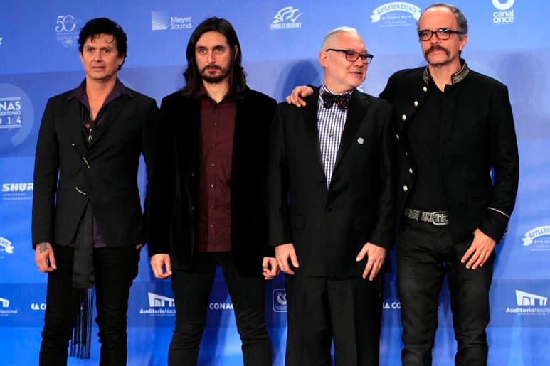 Cartel. Caifanes es uno de los grupos principales que se presentarán en el festival de música Tecate Location. (ARCHIVO)