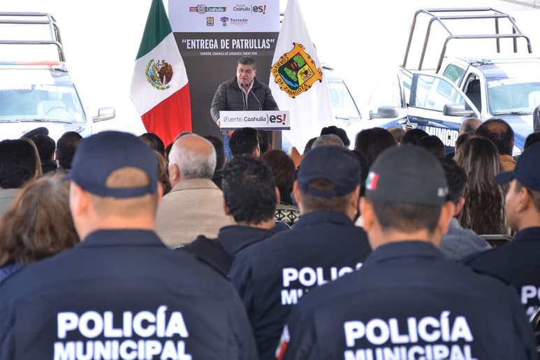 
Apoyo. Se entregarán patrullas a los municipios que este año quedaron fuera de Fortaseg.