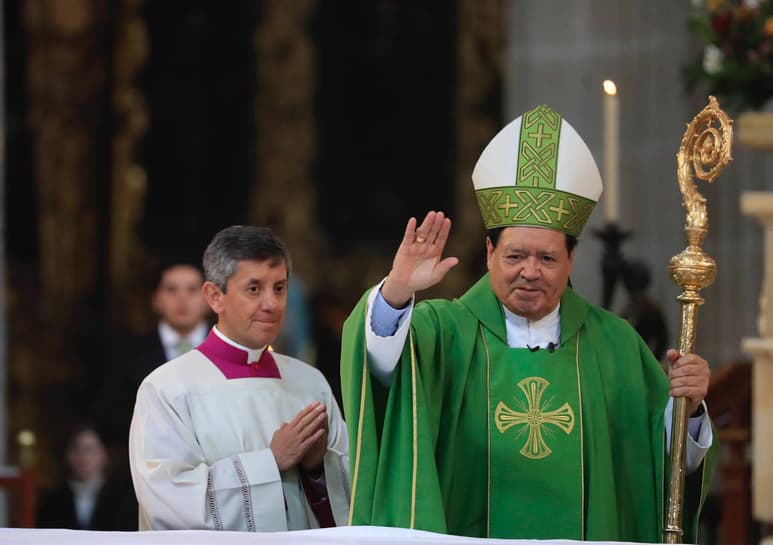 Fin. Norberto Rivera ofició su última misa como Arzobispo Primado de México.