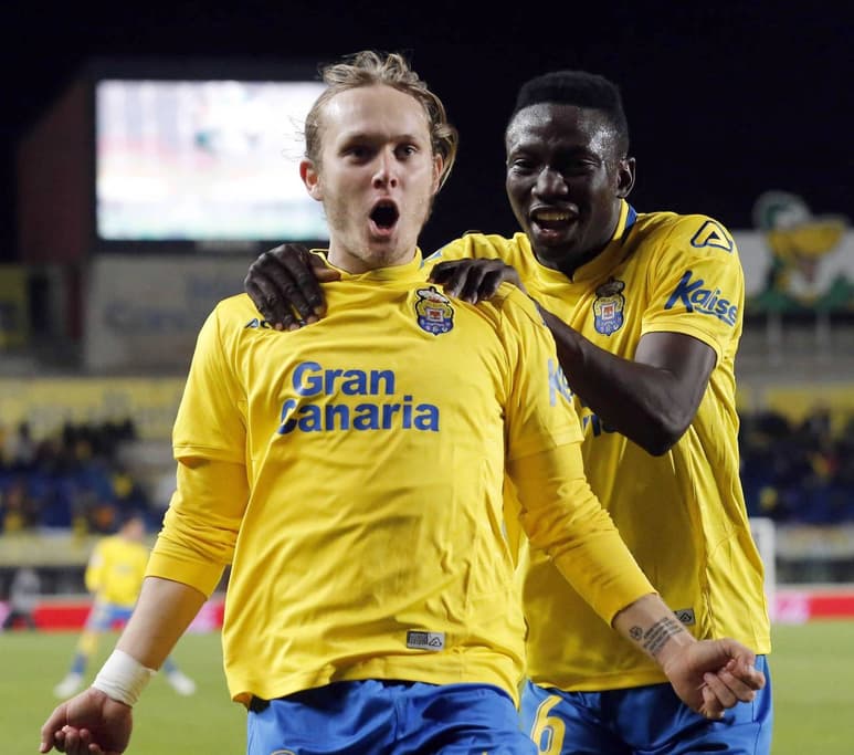 Alen Halilovic salió de la banca y anotó a los 90 minutos. Alen Halilovic, en el minuto 90, da vida a Las Palmas