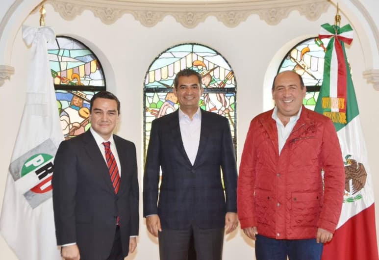 El exgobernador de Coahuila recibió el nombramiento por parte del líder del PRI. (ESPECIAL)