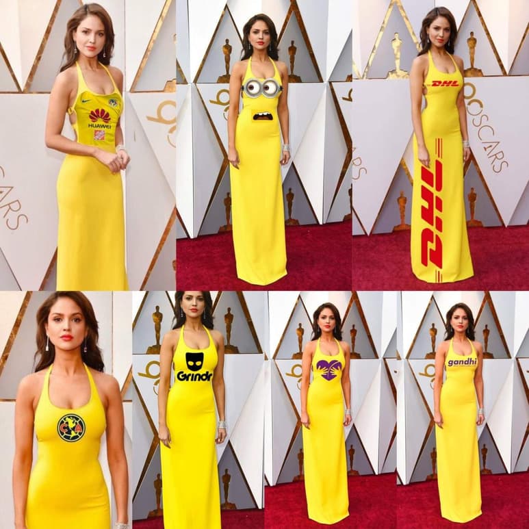 El vestido de Eiza González se vuelve un meme