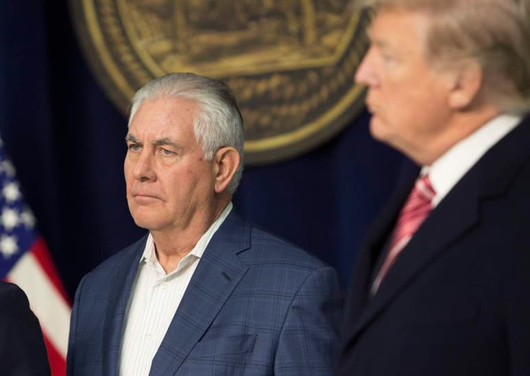 Trump cesa a Tillerson como secretario de Estado. (ARCHIVO)