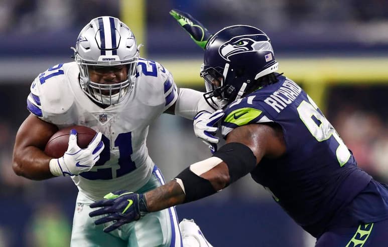 Sheldon Richardson jugó la temporada pasada con los Seahawks de Seattle. (Archivo)