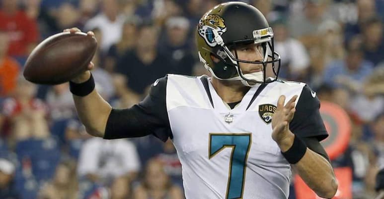 Chad Henne jugó las últimas cinco temporadas con los Jaguares de Jacksonville. (Archivo)