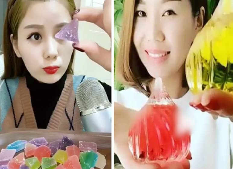 La gente se graba comiendo hielo y luego sube los clips a la red. (INTERNET)