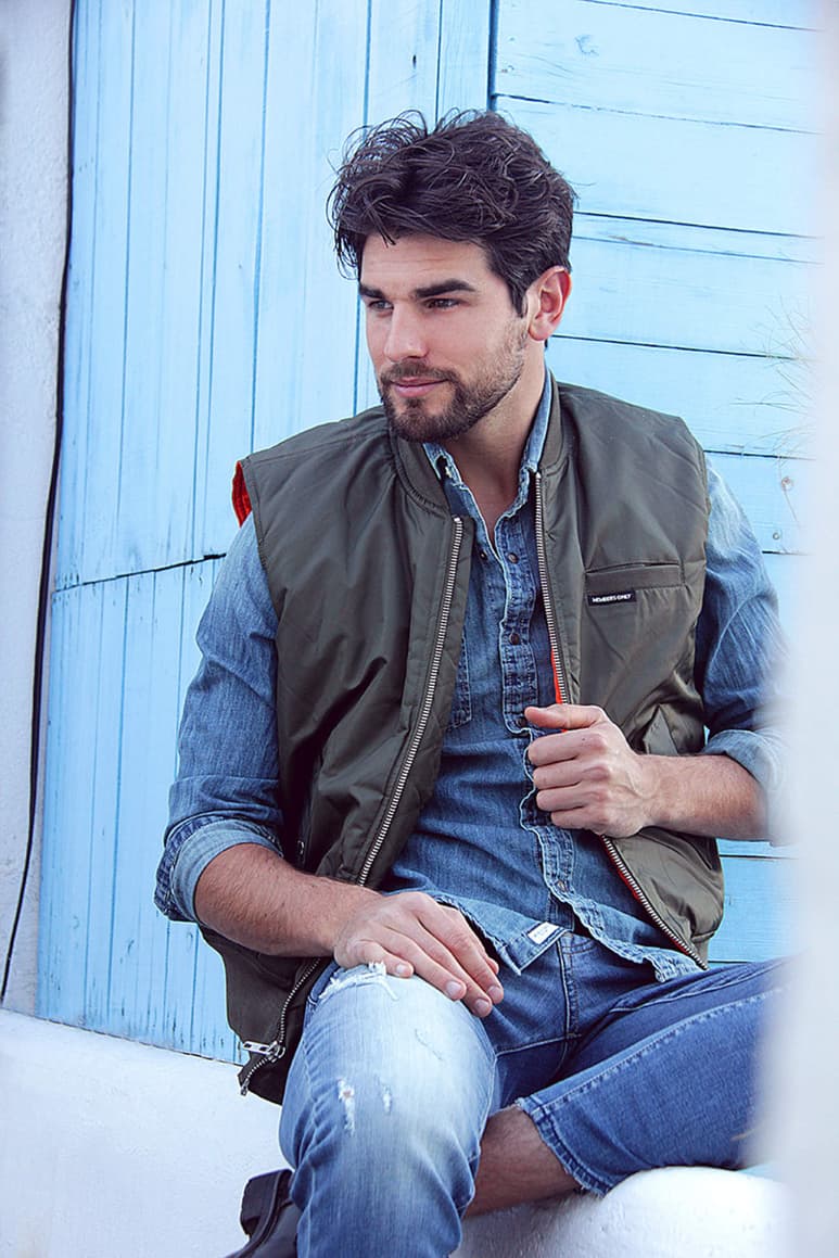El actor argentino Lucas Bernabé presentó a su personaje. (ARCHIVO)