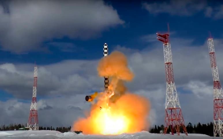 Avance. Rusia ensayó exitosamente su más reciente misil balístico intercontinental, dijeron ayer fuerzas militares rusas.