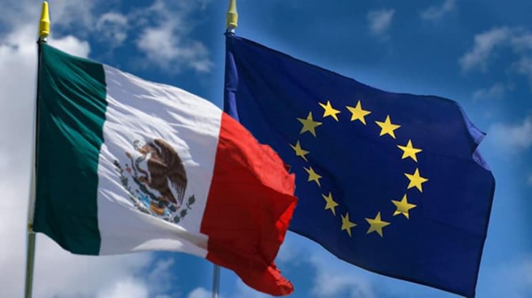 México y Unión Europea acuerdan renovar su tratado comercial. (ESPECIAL)