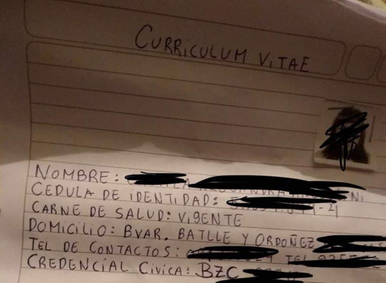 La diseñadora que compartió la imagen dice que lo hizo con el propósito de ayudar. (INTERNET)