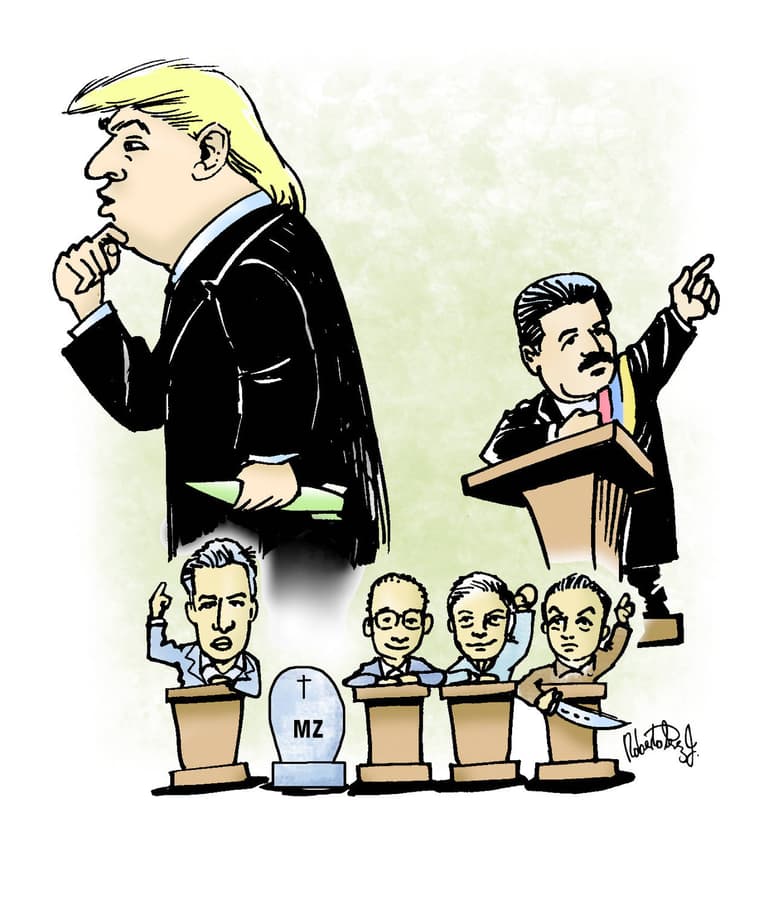 Las declaraciones de los candidatos han girado en torno a Estados Unidos y a Venezuela. (EL SIGLO DE TORREÓN)