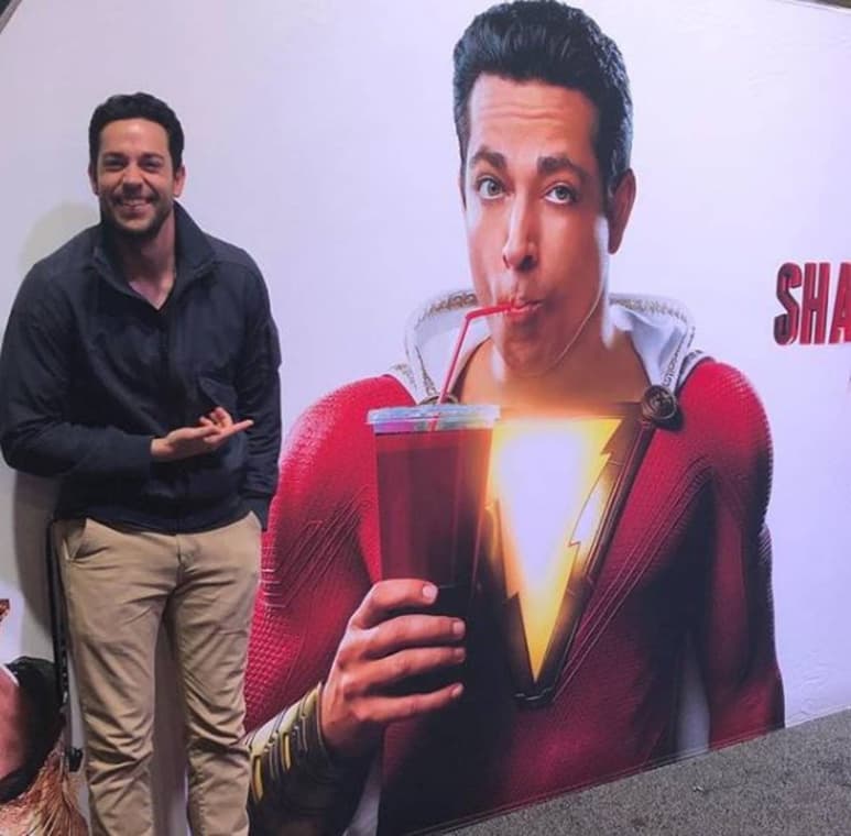 Alboroto. Los fanáticos del actor se mostraron emocionados por la fotografía.