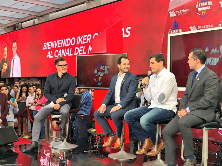 Tendrá un nuevo rol como la estrella en el panel de comentaristas de TvAzteca en la Copa del Mundo de Rusia. (Cortesía)
