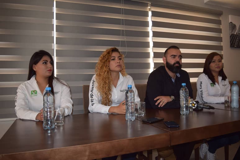 Abanderadas. Se presentaron las abanderadas del Partido Verde a las diputaciones locales. (EL SIGLO DE TORREÓN)