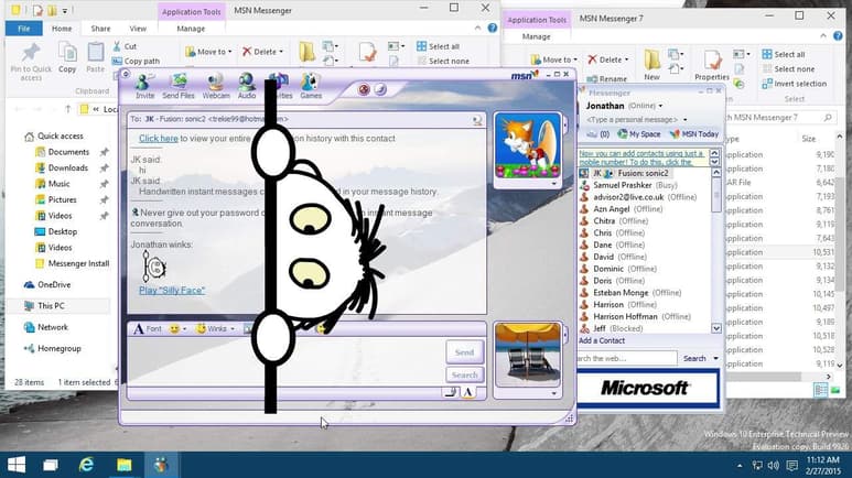 Zumbidos, guiños, emoticones y todas las funciones que extranas del MSN. (Especial)