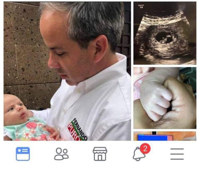 Villarreal hizo el anuncio al dedicarle un mensaje por el Día del Padre. (ESPECIAL)