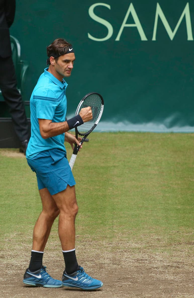 Roger Federer venció 7-6, 7-5 a Denis Kudla. Federer vence a Kudla y está en la final de Halle