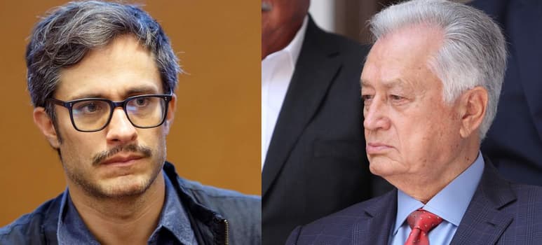 Este lunes Gael García publicó un mensaje en el que expresó su repudio hacia el político. (ARCHIVO)
