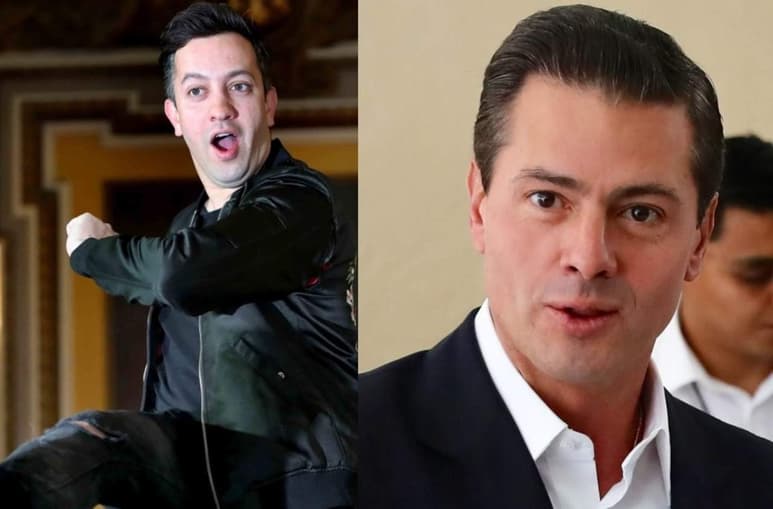 La interacción entre Chumel y EPN se dio a través de sus cuentas en Instagram. (ARCHIVO)