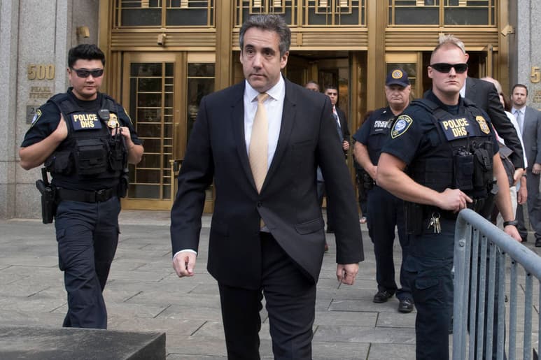 Acuerdos. Michael Cohen aceptó un acuerdo con los fiscales y se declaró culpable de cargos. (AP)