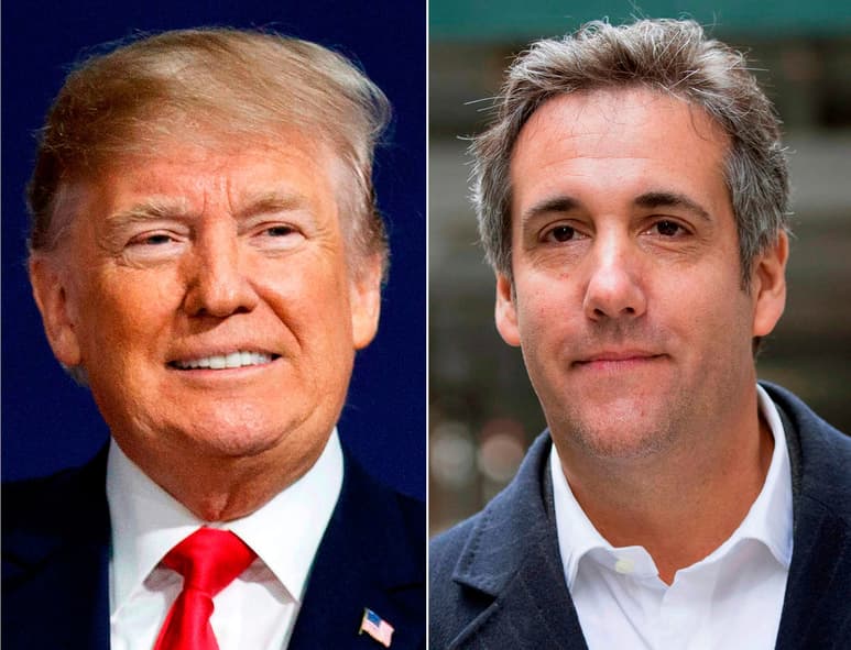Trump acusa a su exabogado de 'inventar historias' para rebajar su condena. (ARCHIVO)