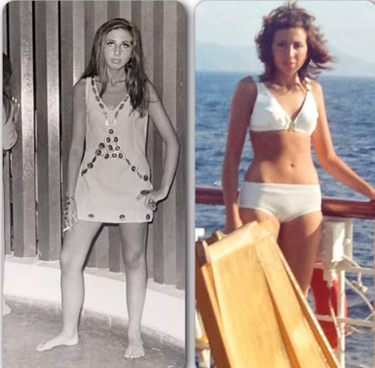 La peruana recordó sus tiempos de juventud y compartió un par de fotografías. (INSTAGRAM)