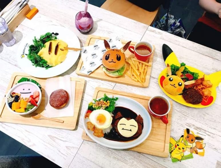 Esta cafetería cuenta con una variedad de platillos inspirados en su mayoría en el personaje de Pikachu. (ESPECIAL)
