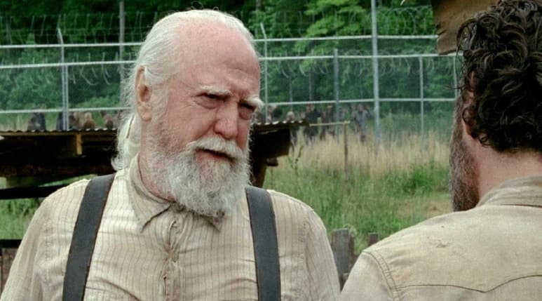 El actor interpretó a 'Hershel Greene' en la famosa serie. (TWITTER)