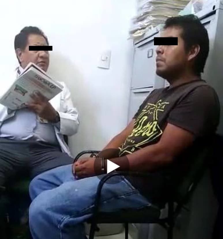 Perfil. Juan Carlos 'N' (Der.) , presunto feminicida, reveló que fue víctima de abuso sexual a los 10 años. (TWITTER)