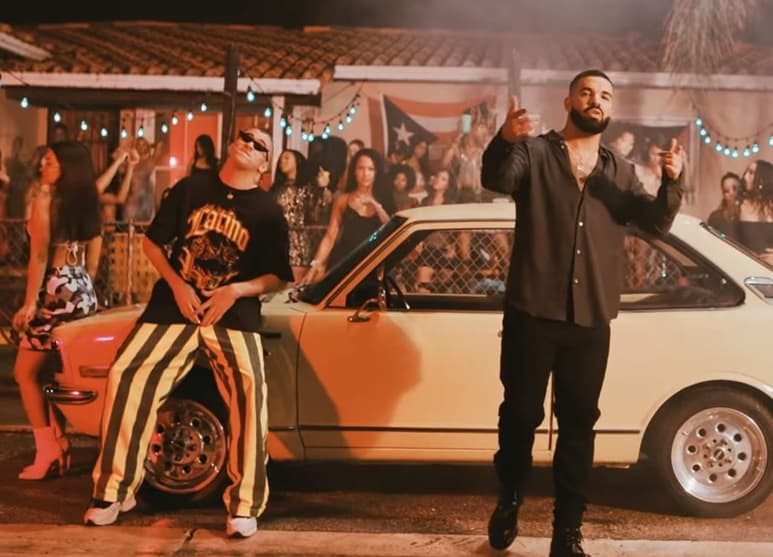 Bad Bunny lanzó a través de las redes sociales el video musical del tema Mia, a dueto con el rapero Drake. (ESPECIAL)